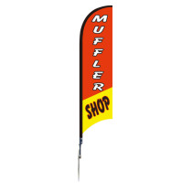  Auto-Car Related Swooper Flag-0140