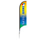 Catering Industry Swooper Flag-0090