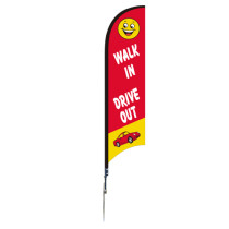 Auto-Car Related Swooper Flag-0086