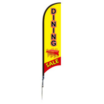 Catering Industry Swooper Flag-0065