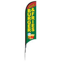 Catering Industry Swooper Flag-0132