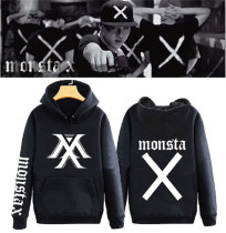 ALLKPOPER Kpop MONSTA X 1st Mini Album TRESPASS Cap Hoodie Sweater