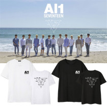 ALLKPOPER Kpop Seventeen T-shirt 4th Mini Album Al1 DINO THE8 MINGYU HOSHI VERNON Tshirt