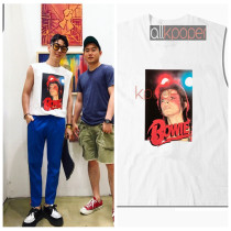 ALLKPOPER KPOP 2PM Gray Vest Selfie T-shirt Tshirt Tee Fashion Tops GENTLEMEN'S GAME