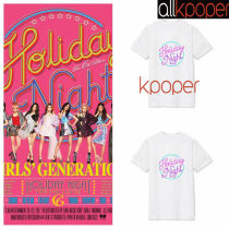 ALLKPOPER KPOP Girls' Generation T-shirt The 10th Anniversary Holiday Night Tshirt SNSD Casual Tee