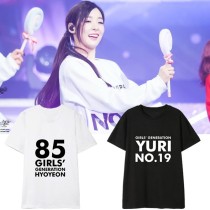 ALLKPOPER KPOP Girls'Generation T-shirt SNSD The tenth anniversary Tshirt Holiday Night Tee Tops