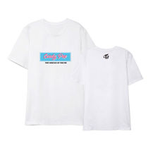 KPOP TWICE Tshirt Candy Pop T-Shirt MINA Tzyu Letter Tee Casual Unisex Cotton