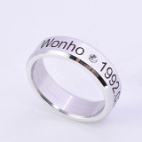 KPOP MONSTA X Ring Finger Rings for Women and Men Shownu Monsta X Accessories