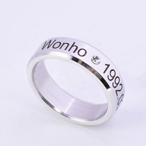 KPOP MONSTA X Ring Finger Rings for Women and Men Shownu Monsta X Accessories
