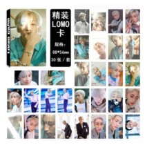 ALLKPOPER Kpop GOT7 LOMO Card Jackson GOT7 Album Lullaby Postcard Mark Photocard JB