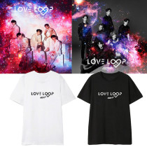 KPOP GOT7 T-shirt Love Loop Concert Tshirt Jackson BamBam Mark JR Tee