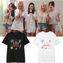 EXID T-shirt 2019 Summer Live TROUBLE concert 7th anniversary with short-sleeved T-shirt