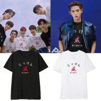 KPOP NCT team WayV T-shirt WinWin Lucas the same style short-sleeved T-shirts for men and women Tee