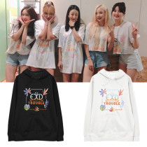 Kpop EXID Sweater 2019 Summer Live TROUBLE Concert 7th Anniversary Support Hoodie Spring and Autumn