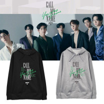 Kpop GOT7 Sweater album Call My Name the same paragraph hooded sweater hoodie plus velvet top