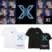 Kpop X1 T-shirt Debut Album Concert with the Same Short-sleeved T-shirt Loose Short-sleeved
