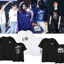 Kpop GOT7 T-shirt World Tour KEEP SPINNING same short-sleeved T-shirt Top