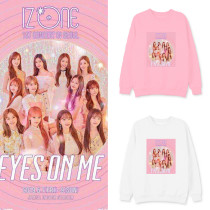Kpop IZONE EYES ON ME Sweater With The Same Korean Version of The Round Neck Sweater Sweater Loose Jacket