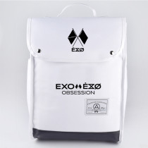 Kpop EXO Schoolbag Canvas Bag Backpack Casual Simple Flip Student Wild Bag