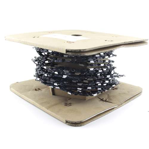 Holzfforma® 25FT Roll Full Chisel Saw Chain .3/8'' LP Pitch .043'' Gauge For Stihl Dolmar Echo McCulloch Homelite Jonsered Shindaiwa Makita Tanaka Efco Oleo Mac Oregon Carlton Chainsaw With 10PCS Matched Connecting links and 6 Boxes