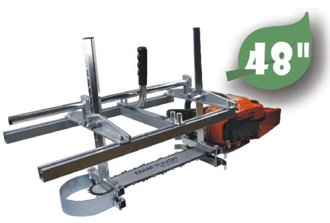 48 Inch Holzfforma® Chainsaw Mill Planking Milling From 18'' to 48'' Guide Bar