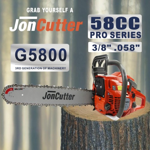 58cc JonCutter Gasoline Chainsaw Power Head Without Saw Chain and Guide Bar