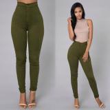 Solid Color Stretched Pant 307
