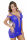 Blue Fishnet Chemise Dress 092