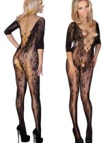 Sheer Crotchless Bodystocking 089