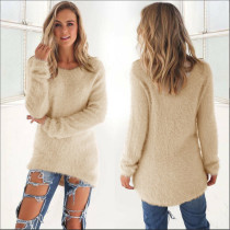Apricot Pullover Sweater 0179