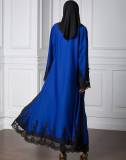 Kaftan Dress Moroccan Blue 1497