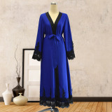 Kaftan Dress Moroccan Blue 1497