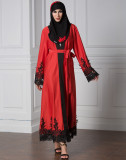 Kaftan Dress Moroccan Red 1497