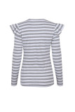 Womens Frill Long Sleeve T-Shirt 098