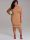 Plus Size Women Bodycon Dress Khaki 2516