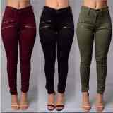 Triple Zip Skinny Jeans 8001