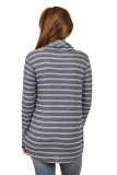 Striped Long Sleeve T Shirt Women 218