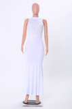 Women Occasion Maxi Dress White 2221