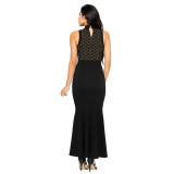 Women Occasion Maxi Dress Black 2221
