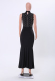 Women Occasion Maxi Dress Black 2221