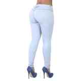 Light Blue Skinny Jeans For Women 280