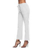 Linen Pants Outfits for Women 6057