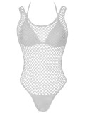 One Piece Fishnet Swimwear 036
