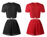 Two Piece Shorts Outfits 0715