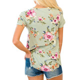 Women's Floral T Shirts 011