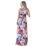 High Quality Womens Floral Maxi Dress 016