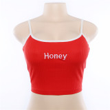 Honey Print Crop Top 1730661