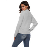 Cross Front Women Sweater 8021