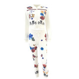 Floral Print Zip Up Tracksuits 0078