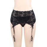 Lace Garter With G-string 5159
